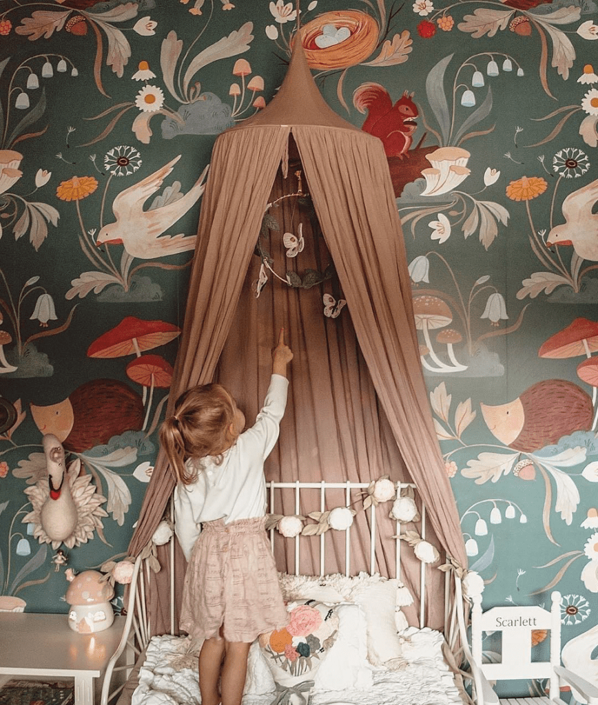 enchanted forest baby room