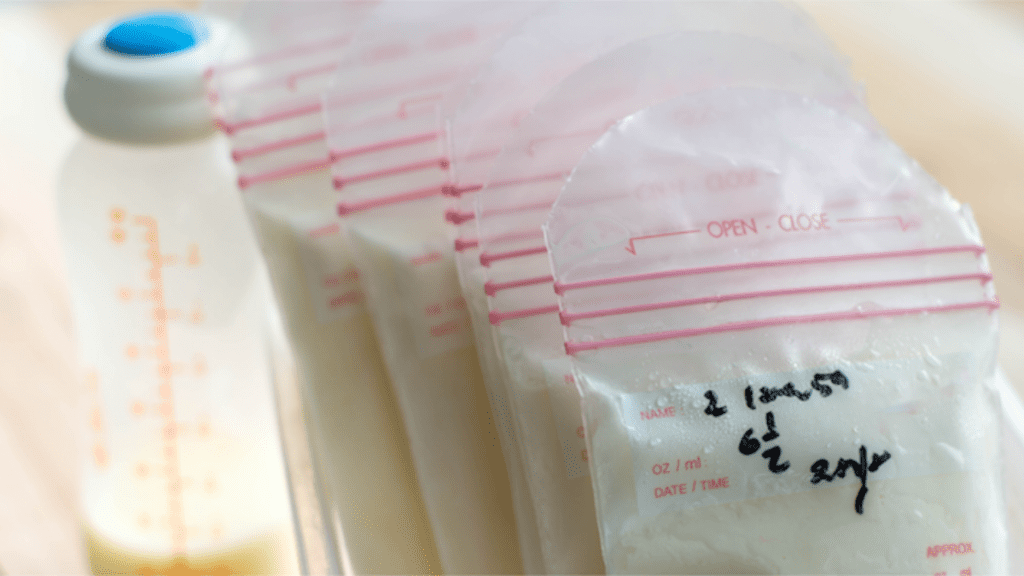 Bags-of-breast-milk