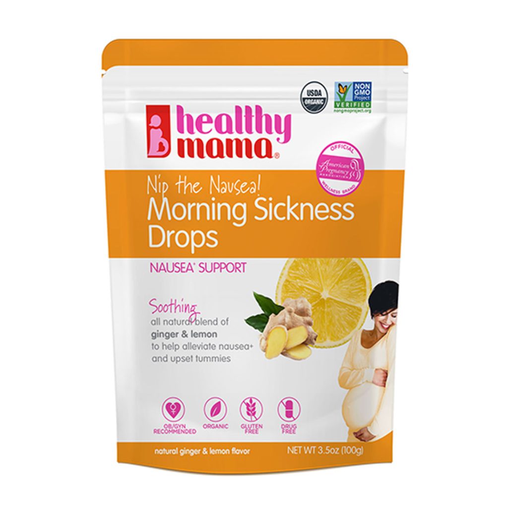 Healthy Mama Nip The Nausea Ginger Lemon Drops Bump Boxes