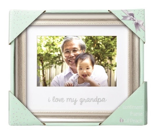 "I love my grandpa" picture frame