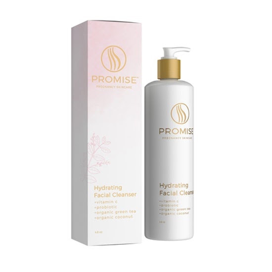 Promise Hydrating Facial Cleanser with Vitamin C, probiotics, organic green tea and organic coconut